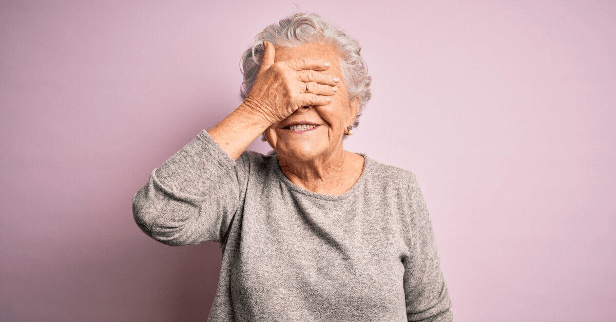 Ilustrační fotografie babičky